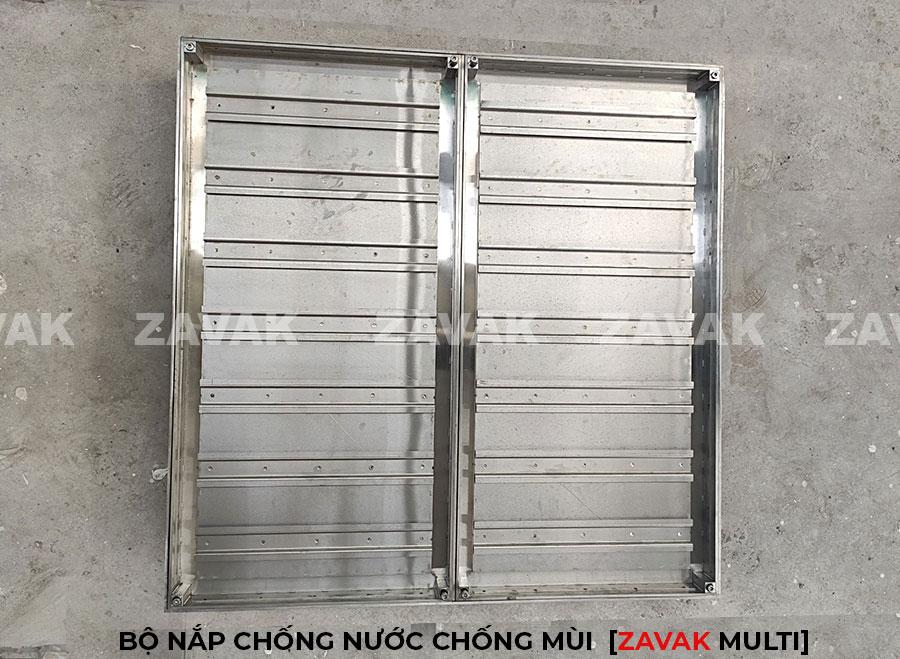 Bộ nắp bể kỹ thuật 6 Bộ nắp bể inox Zavak kích thước lớn, Nắp bể cân bằng hồ bơi, nắp bể kỹ thuật, nắp bể cá koi