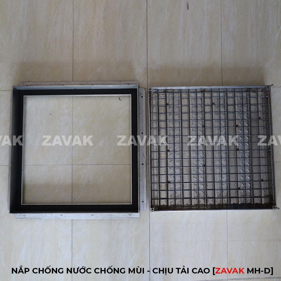 Nắp bể ngầm chịu tải Mh-D100 9 nắp thăm bể nước, nắp bể ngầm âm sàn inox, nắp hố ga inox chống nước chống mùi chịu tải cao ZAVAK MHD