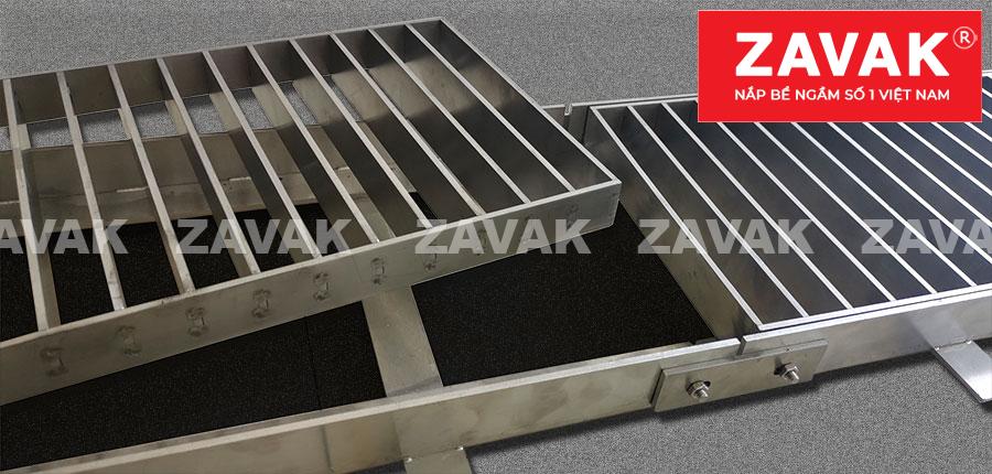 Mương rãnh thoát nước GRT-40 11 Rãnh thoát nước tầng hầm, mương thu thoát nước gara inox Zavak grating