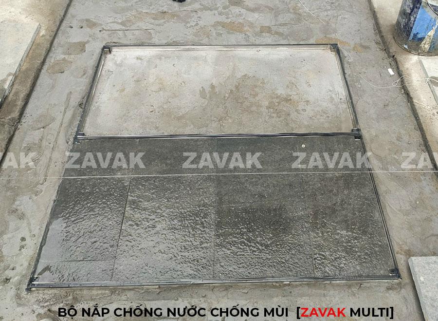 Bộ nắp bể kỹ thuật 12 Bộ nắp bể inox Zavak kích thước lớn, Nắp bể cân bằng hồ bơi, nắp bể kỹ thuật, nắp bể cá koi