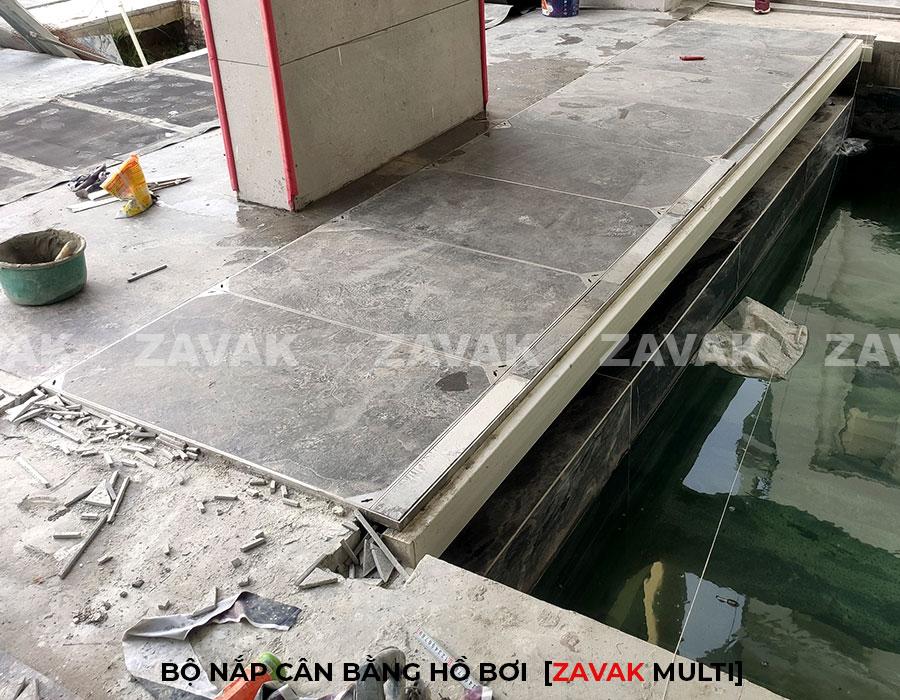 Bộ nắp bể cân bằng hồ bơi 2 Nắp bể cân bằng hồ bơi nắp bể lọc hồ bơi bằng inox 304 Nắp kích thước lớn ZAVAK Multi