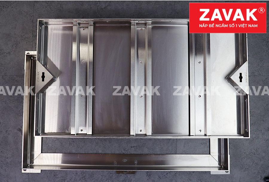 Nắp hố ga thoát nước Mh-p40x60 5 nắp hố ,ga âm sàn inox ZavakNắp hố ga thoát nước, hố ga thoát nước mưa, nắp hố ga chống hôi, hố ga thu nước,