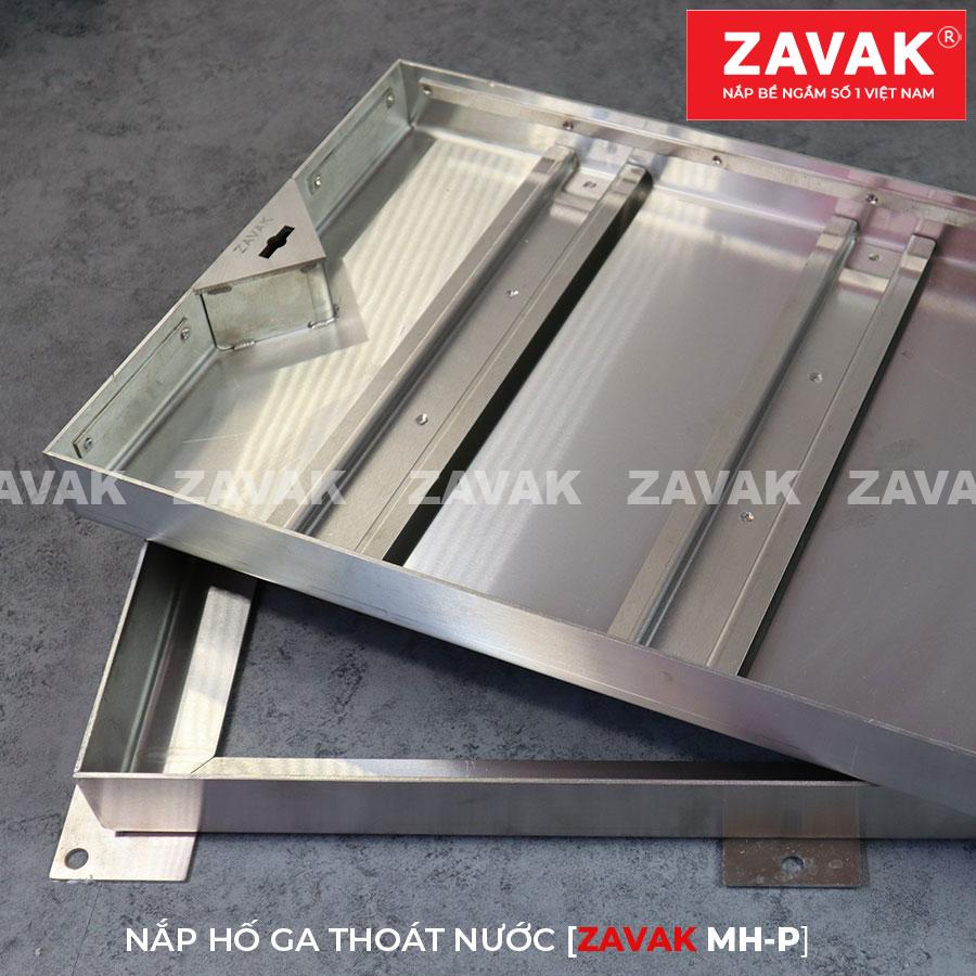 Nắp hố ga thoát nước Mh-p40x60 8 nắp hố ,ga âm sàn inox ZavakNắp hố ga thoát nước, hố ga thoát nước mưa, nắp hố ga chống hôi, hố ga thu nước,