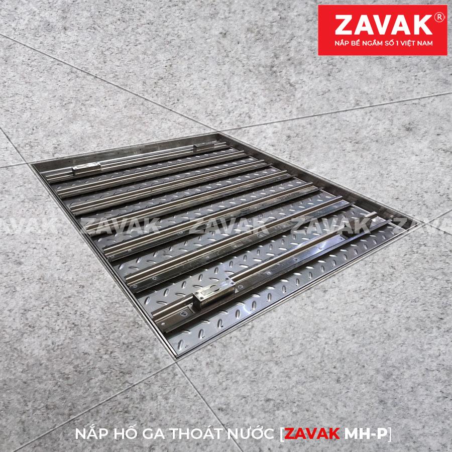 Nắp hố ga thoát nước Mh-p90x100 2 nắp hố ,ga âm sàn inox ZavakNắp hố ga thoát nước, hố ga thoát nước mưa, nắp hố ga chống hôi, hố ga thu nước,