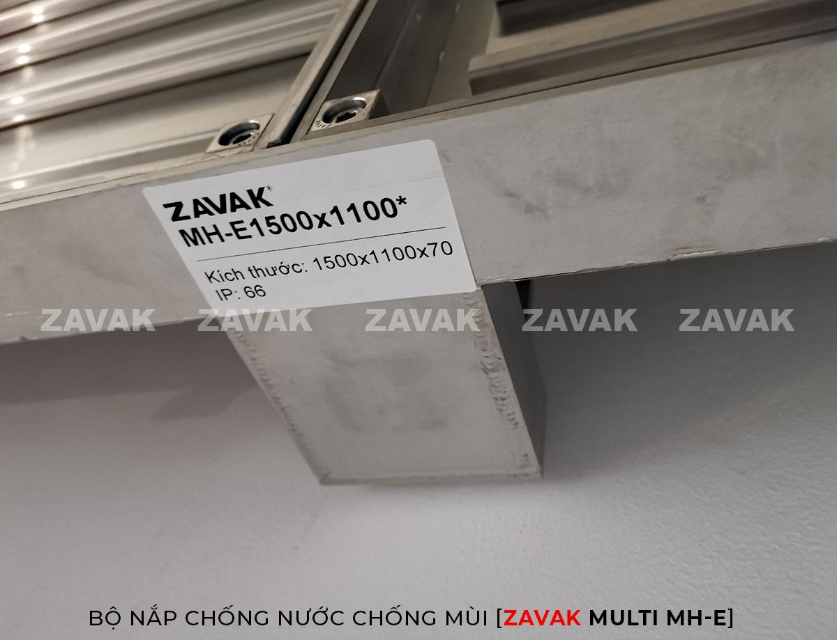 Bộ nắp bể cân bằng hồ bơi 1m5x1m1 4 Bộ nắp bể cân bằng hồ bơi, nắp bể lọc hồ cá koi inox