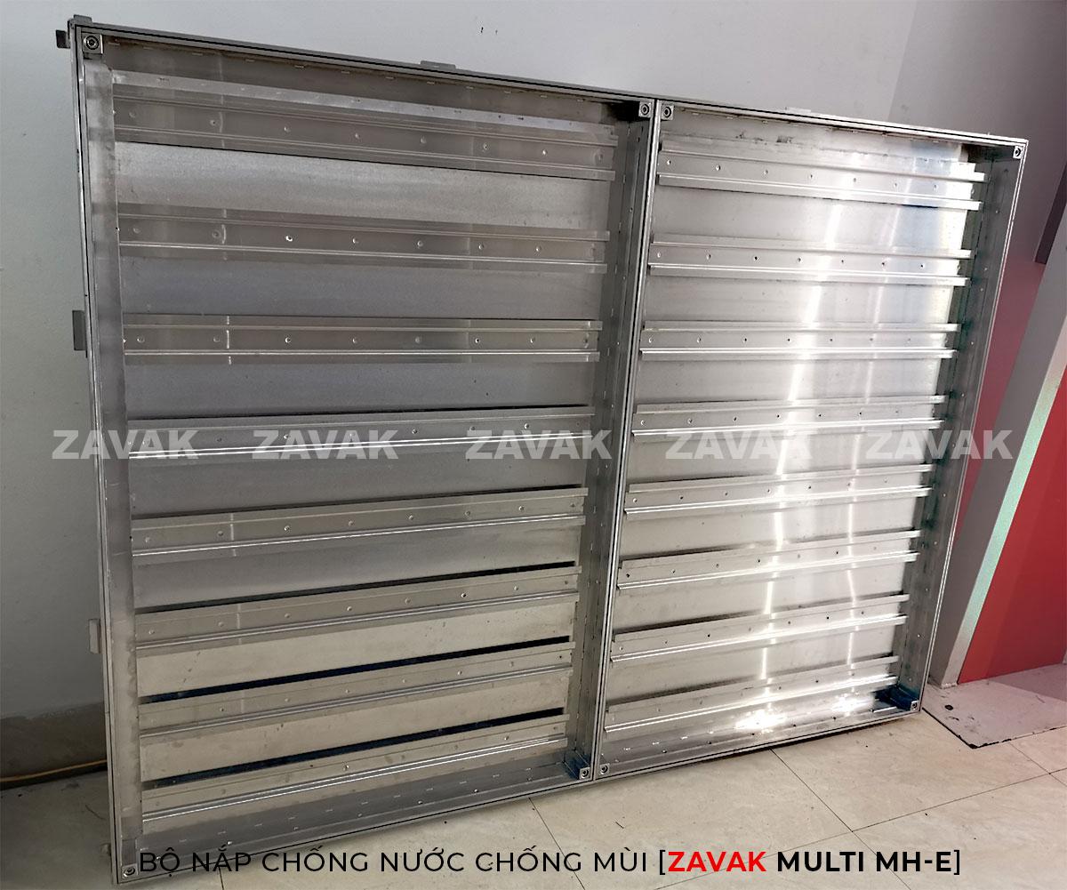 Bộ nắp bể cân bằng hồ bơi 1m5x1m1 1 Bộ nắp bể cân bằng hồ bơi, nắp bể lọc hồ cá koi inox